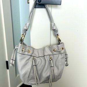 B Makowsky w shoulder strap.  EUC